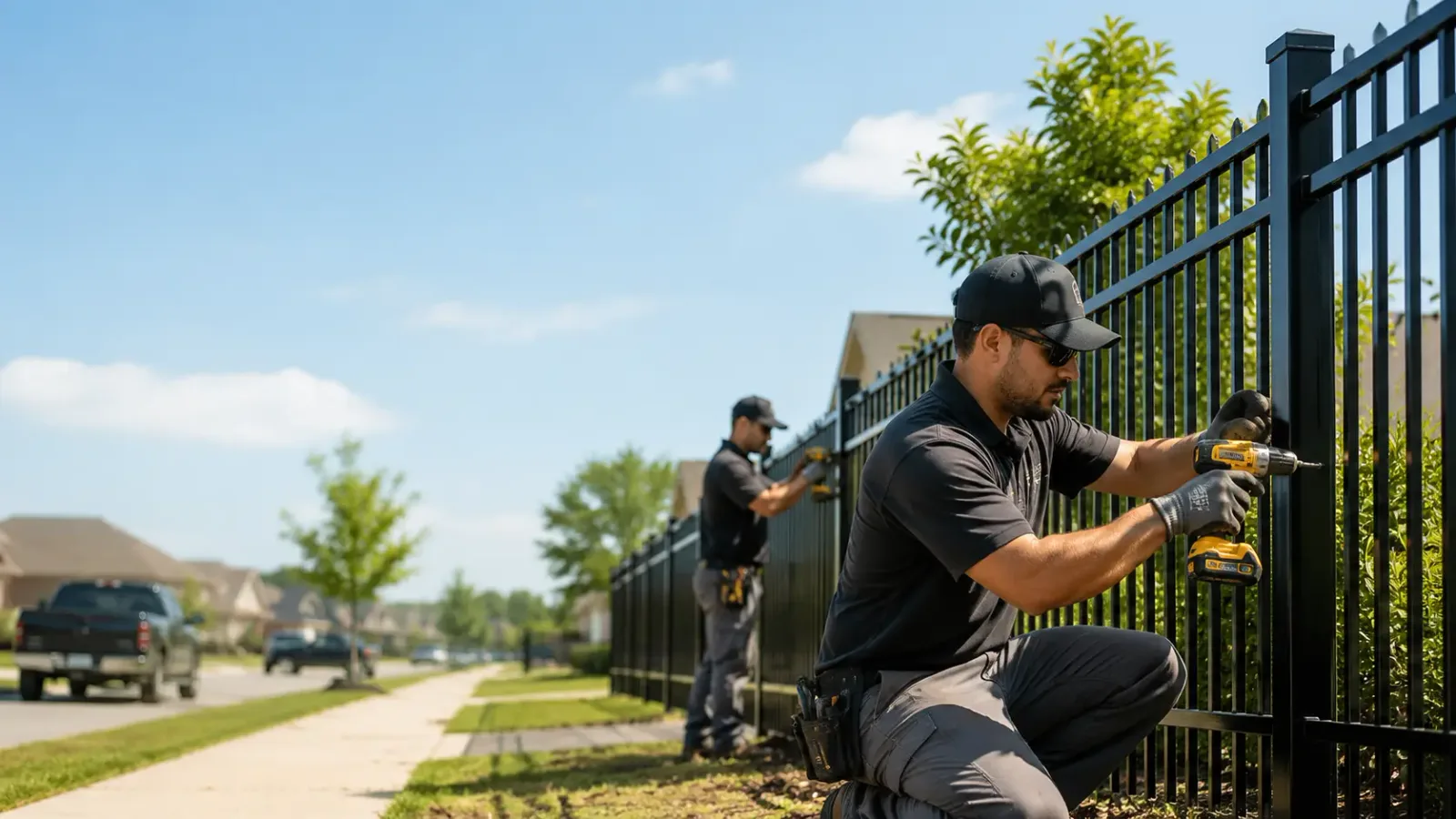 Metal Fence Installation in Hammonton, NJ
